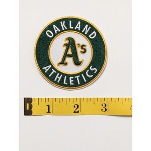 Oakland As Iron on Patch